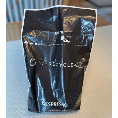 nespresso recycling bag